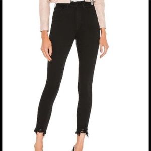 Rag & Bone skinny black jeans size 27